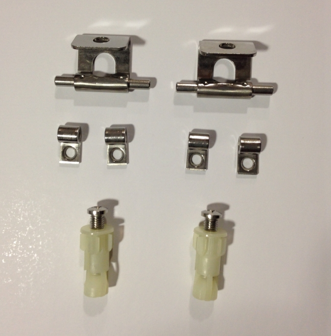 CONJUNTO BISAGRAS INOX SIDNEY ROCA